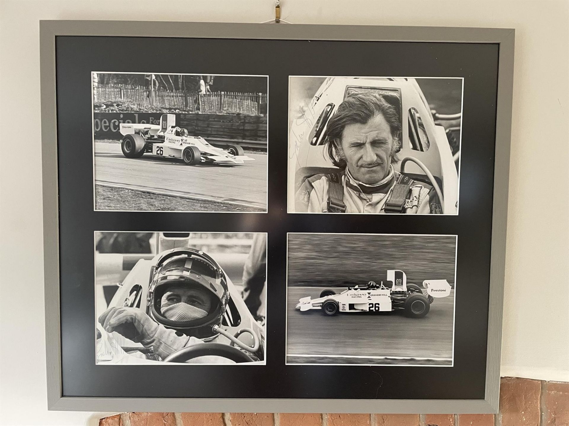 Four Original Photographic Prints of Graham Hill from the 1974 British Grand Prix* - Image 10 of 10