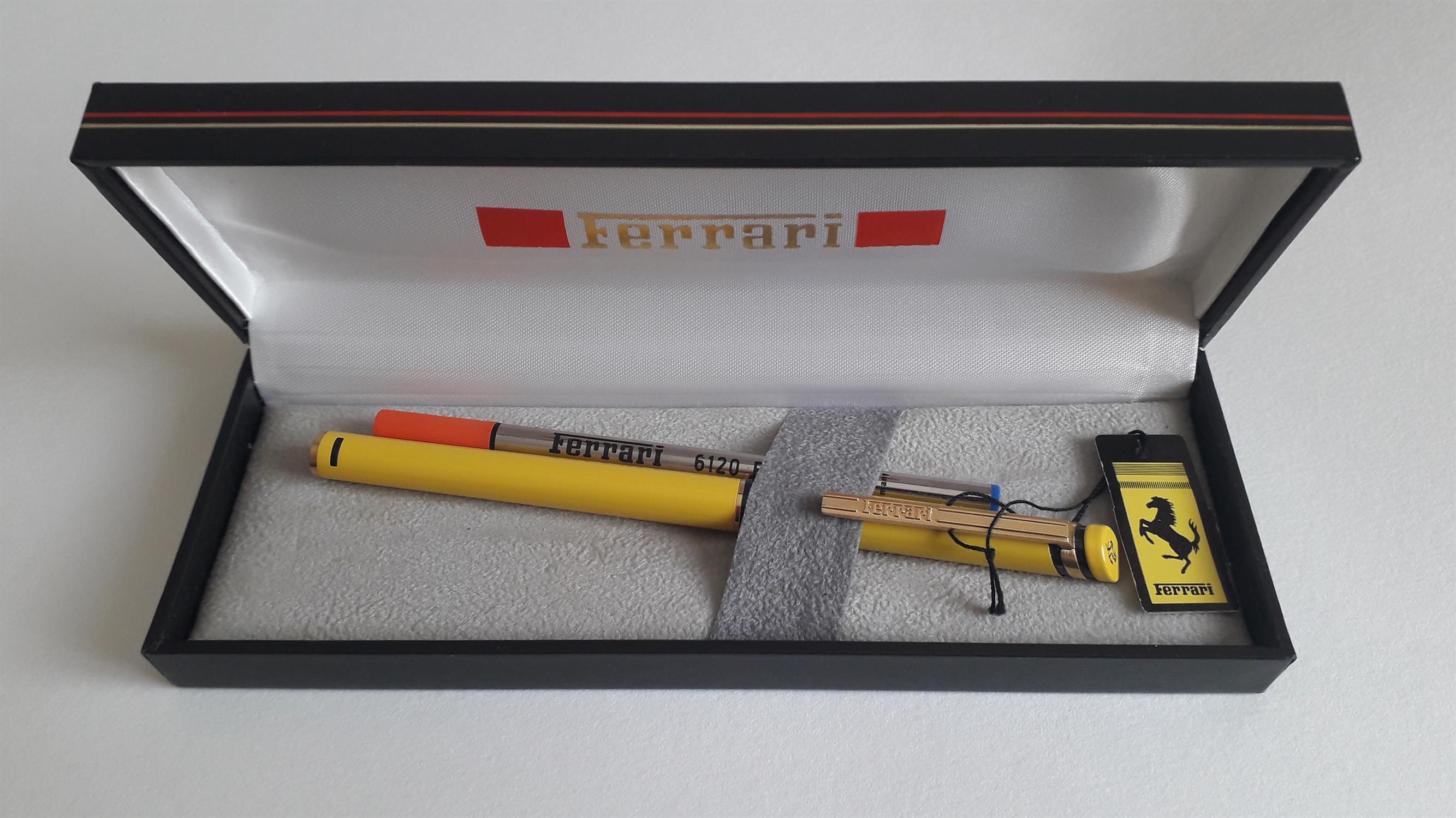 Ferrari Aurora Cartier Rare Yellow Stylos Rollerball Pen