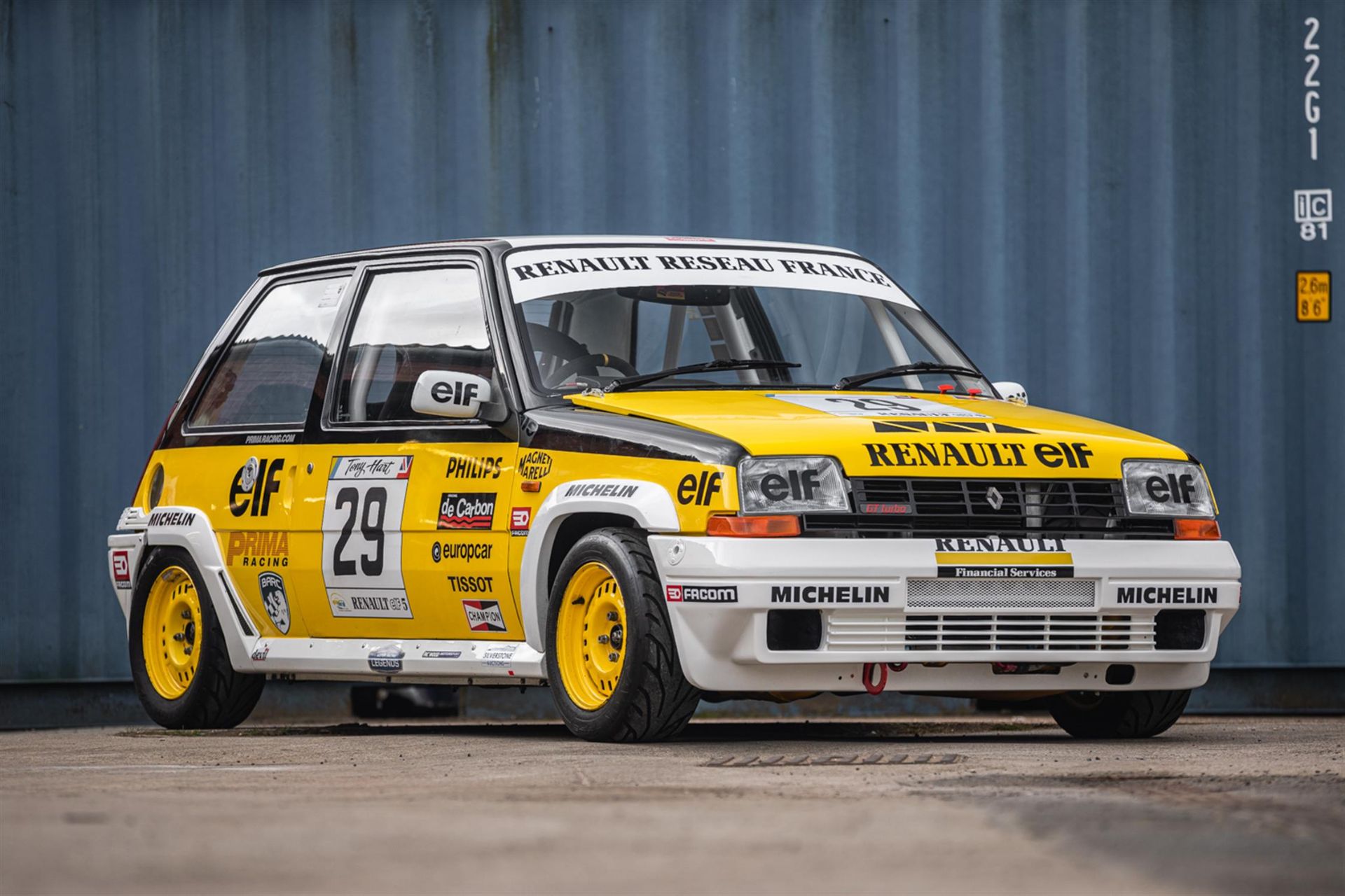 1986 Renault 5 GT Turbo Coupé Historic Touring Car