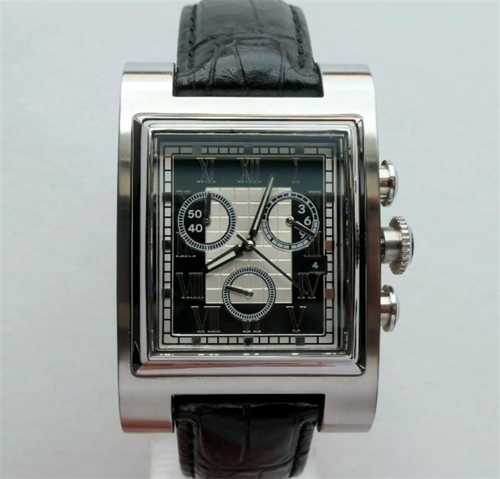 Mercedes-Benz Leather Strapped Chronograph Wristwatch - Image 6 of 10