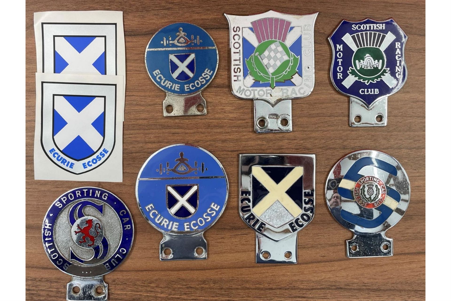 Scottish Motor Racing & Motorsport Club Badges c.1940s- c.1960s