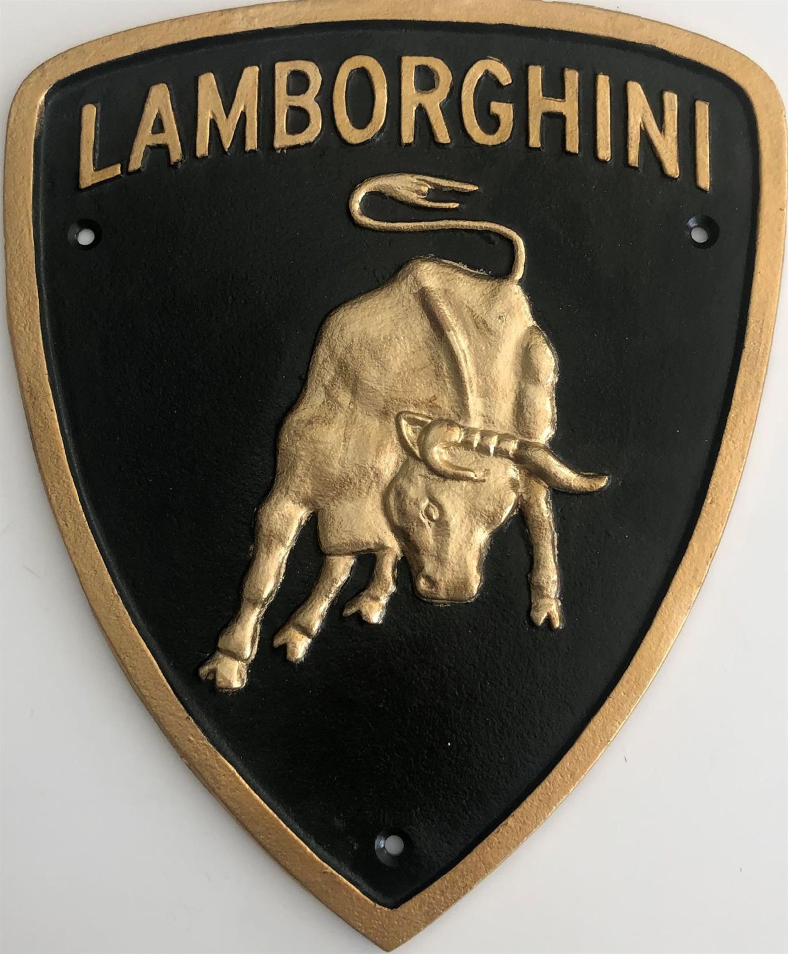Lamborghini-style Wall Shield - Image 2 of 3