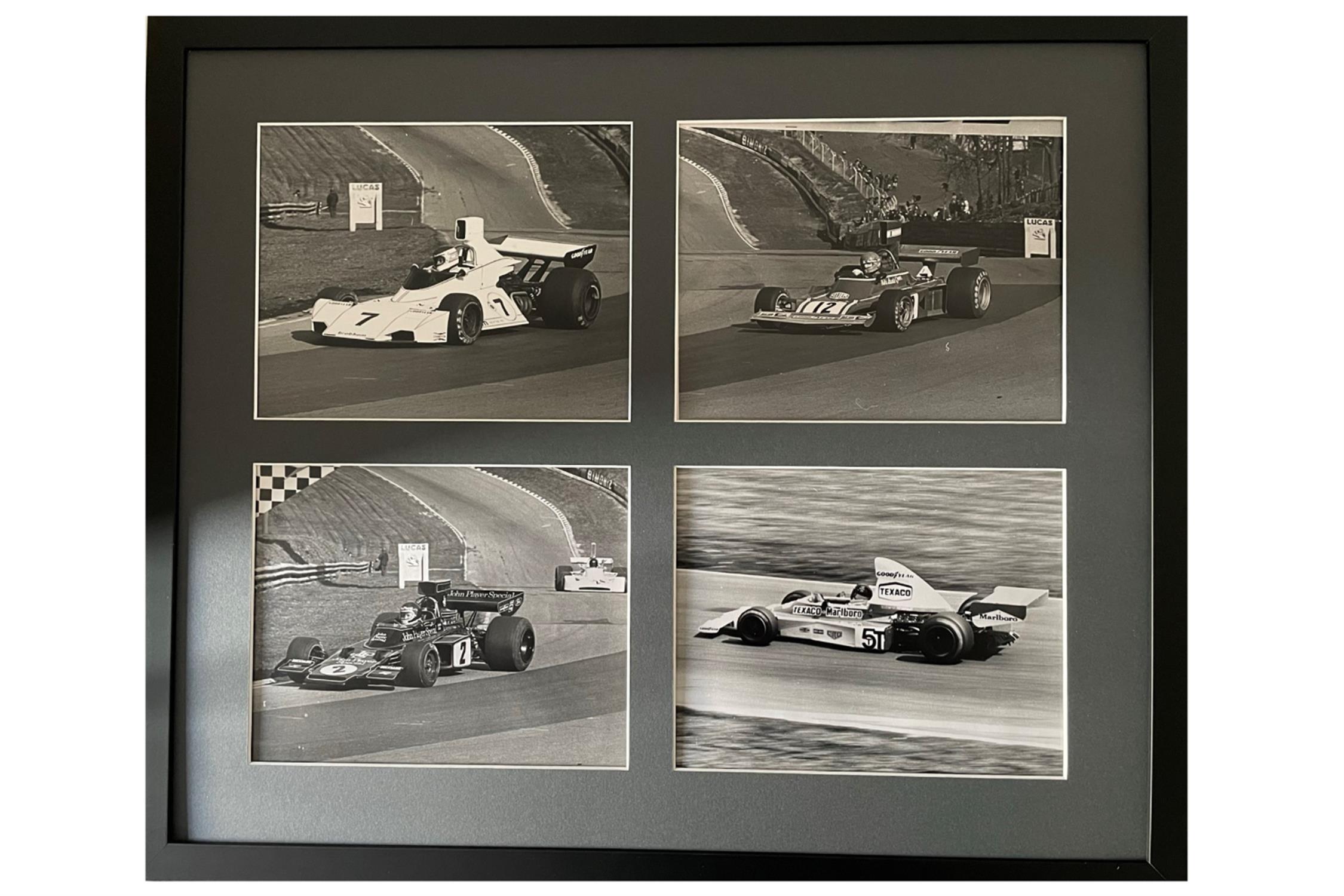 Four Original Photographs from the Brands Hatch 1974 Race of Champions*