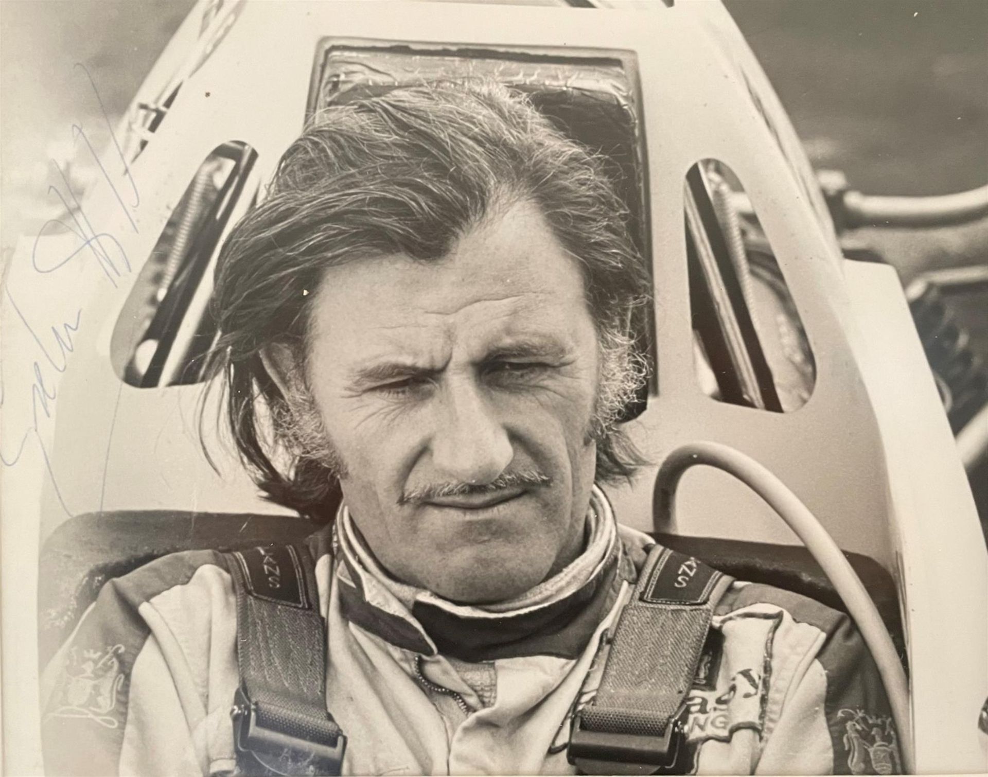 Four Original Photographic Prints of Graham Hill from the 1974 British Grand Prix* - Image 3 of 10