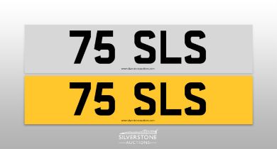 Registration Number 75 SLS