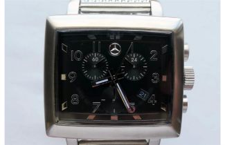 An Equisite Mercedes-Benz 'TV Dial' Chronograph