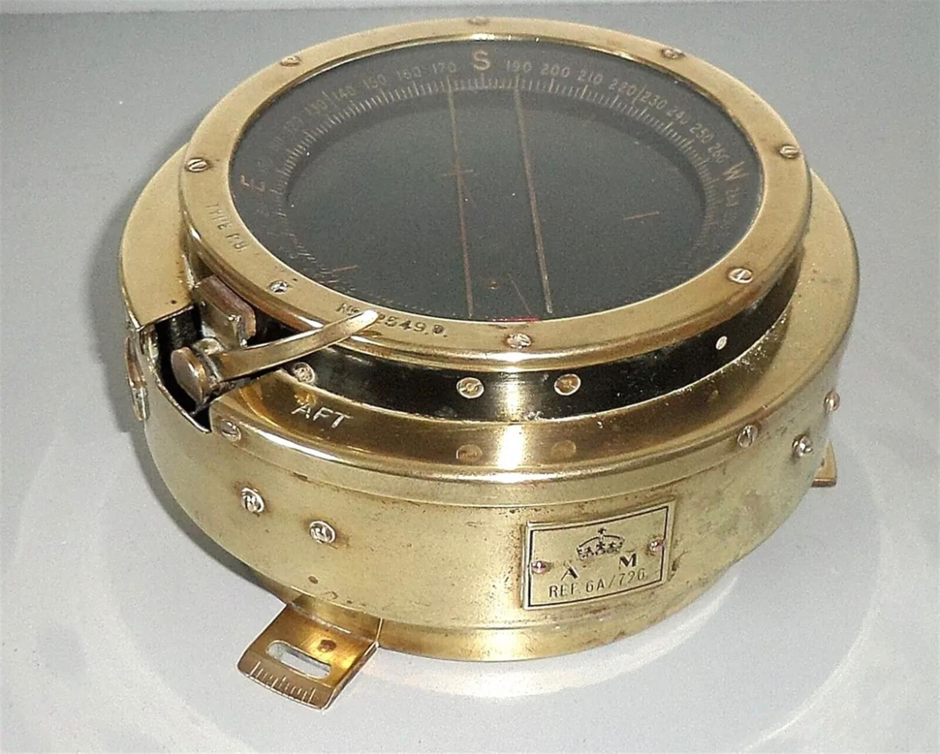 WWII Spitfire Compass- Air Ministry, Type P-8 REF. 6A/726 dating to 1943 - Image 2 of 9