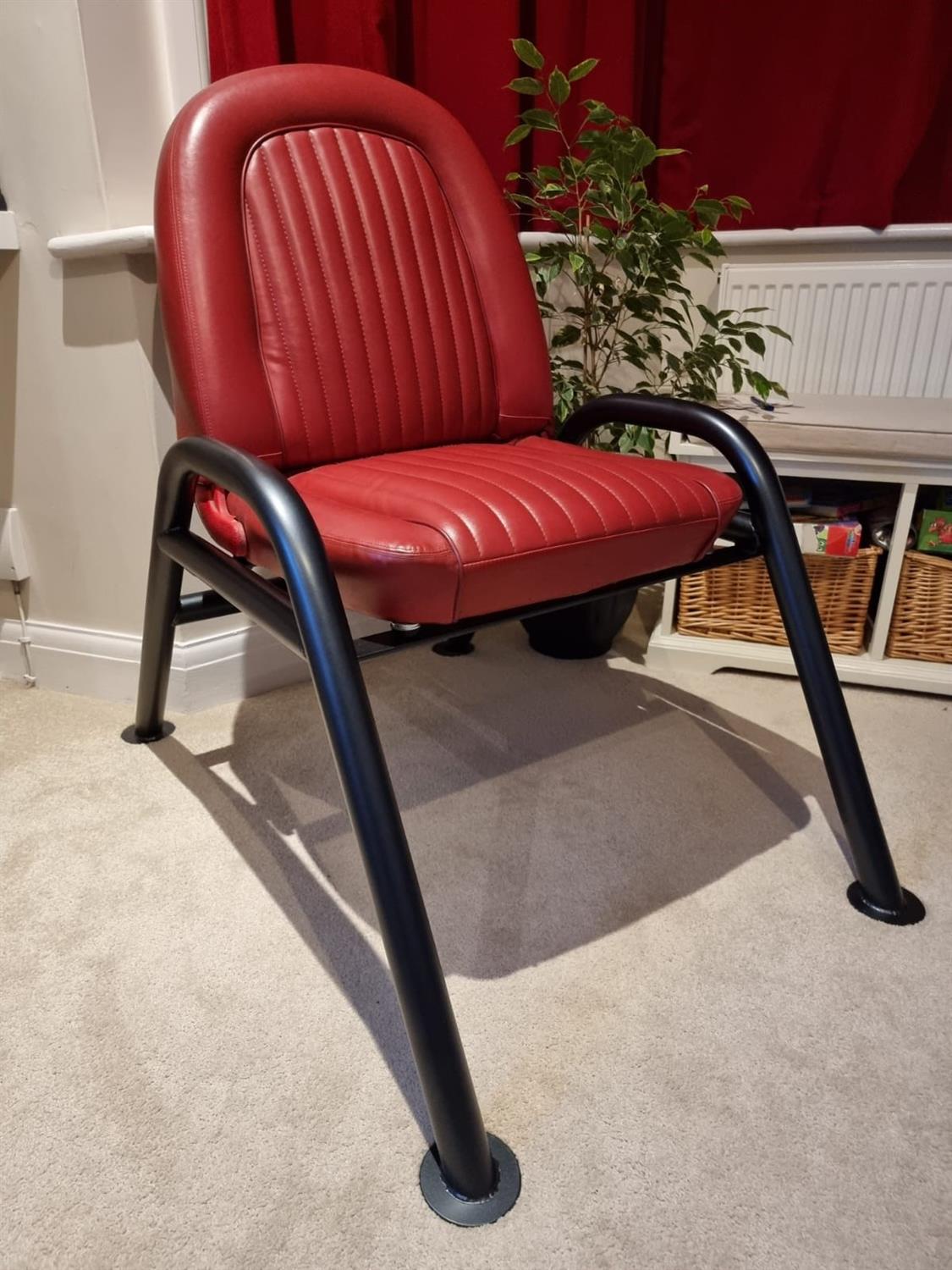 Charity Lot: TV-featured Ford Thunderbird Office Chair - Image 2 of 12