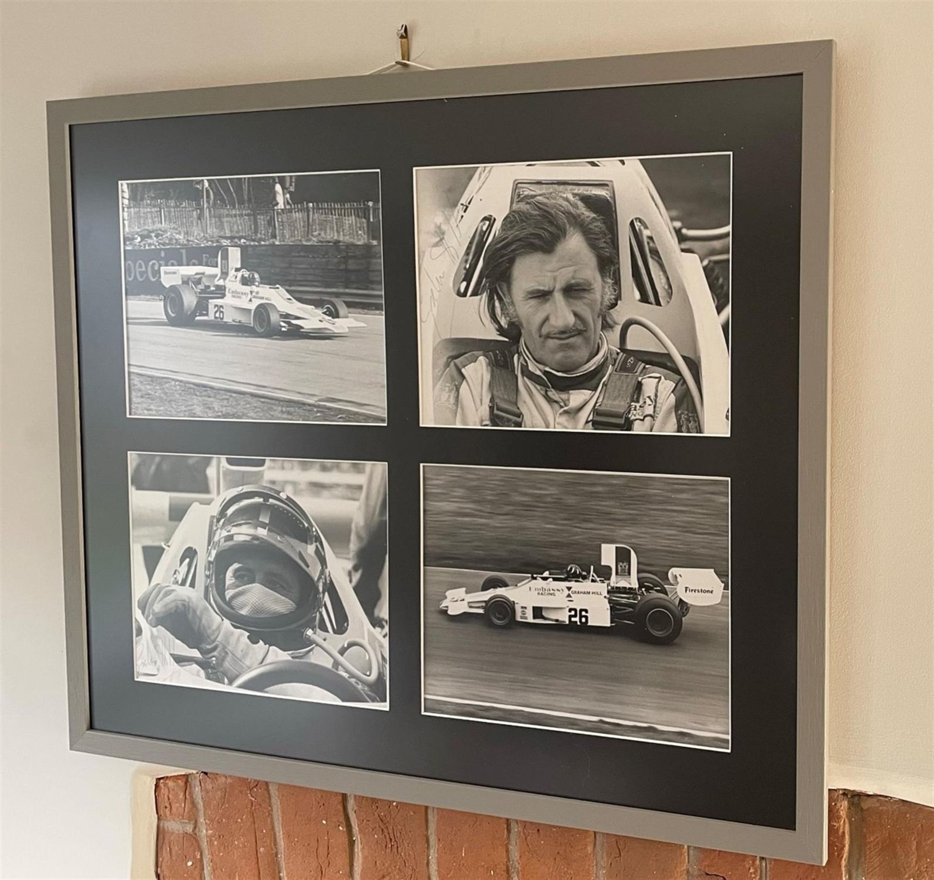 Four Original Photographic Prints of Graham Hill from the 1974 British Grand Prix* - Image 8 of 10