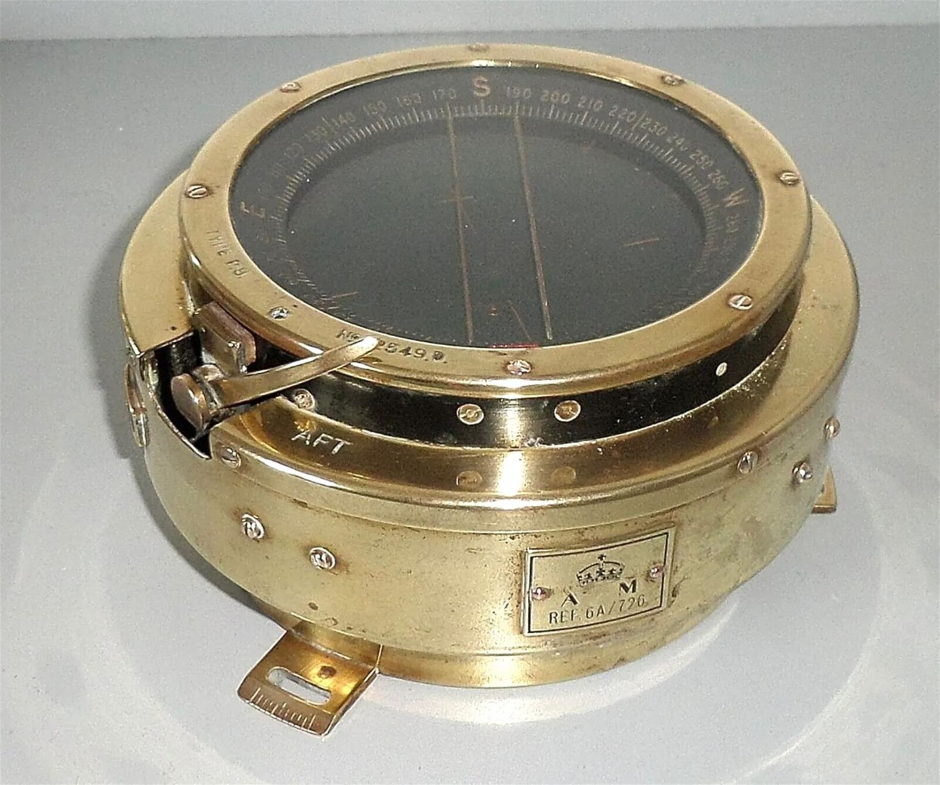 WWII Spitfire Compass- Air Ministry, Type P-8 REF. 6A/726 dating to 1943 - Image 5 of 9