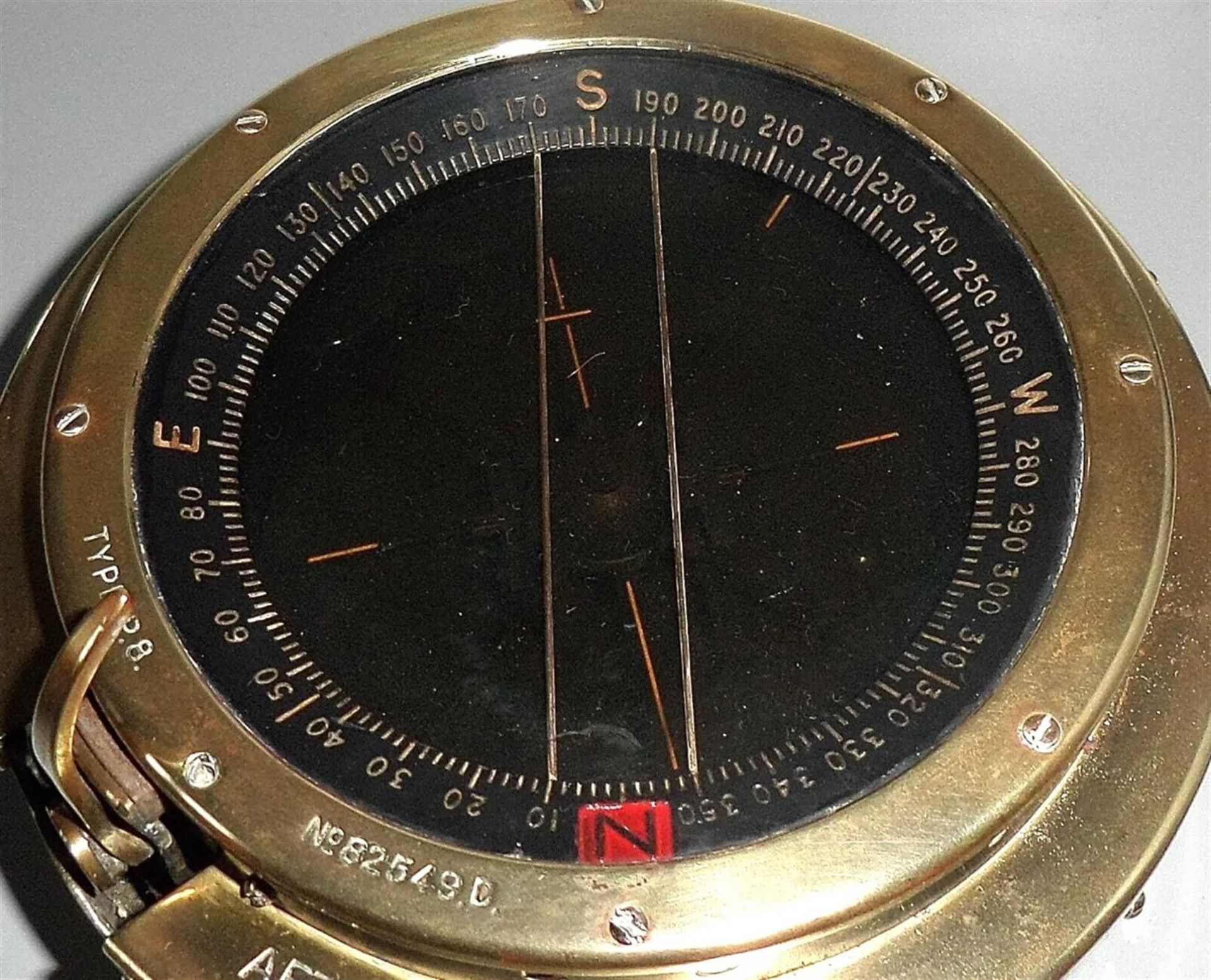 WWII Spitfire Compass- Air Ministry, Type P-8 REF. 6A/726 dating to 1943 - Image 6 of 9