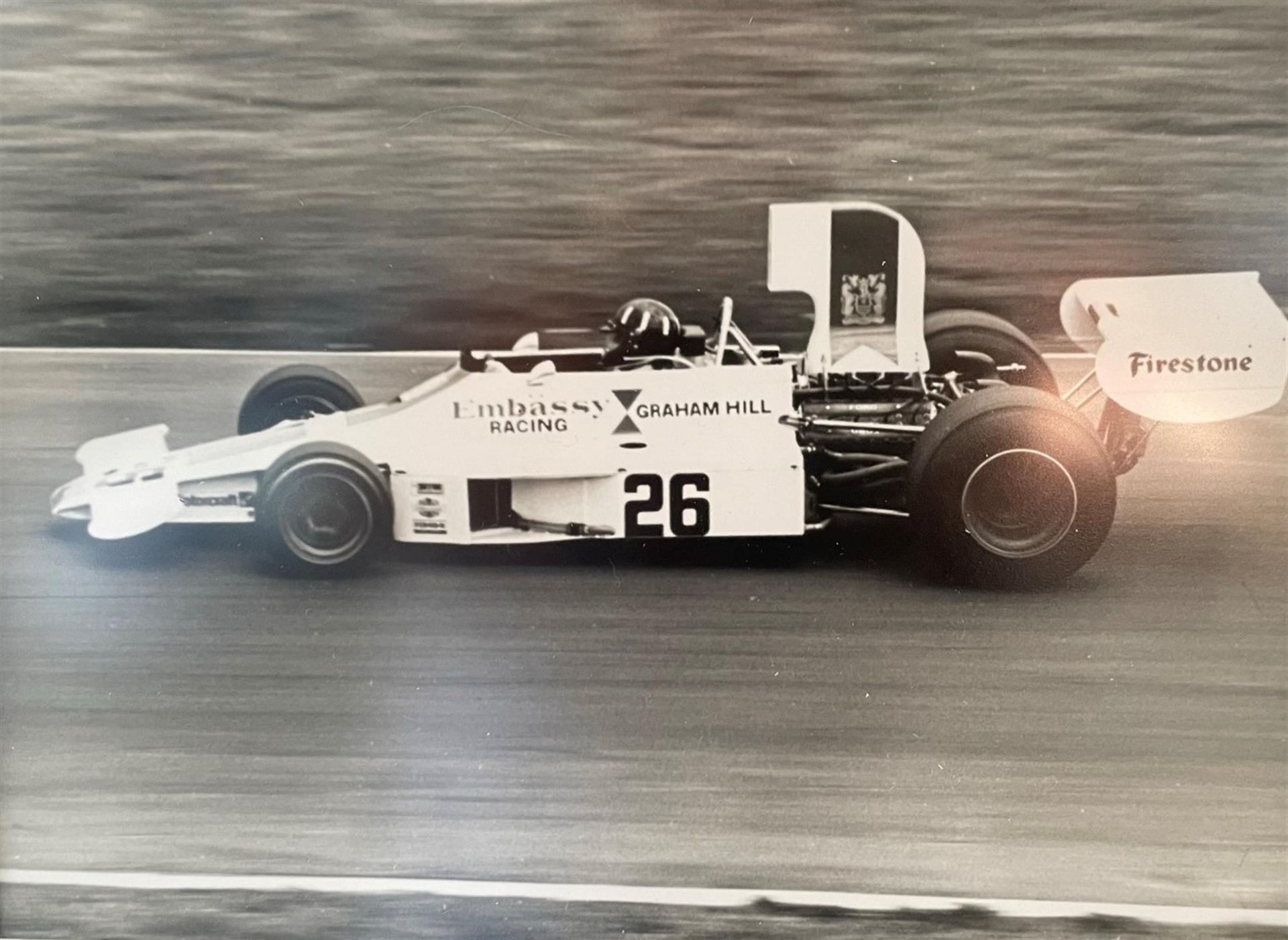 Four Original Photographic Prints of Graham Hill from the 1974 British Grand Prix* - Image 5 of 10
