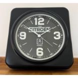 A Rare Original Citroën Dealership Wall Clock c.1980s