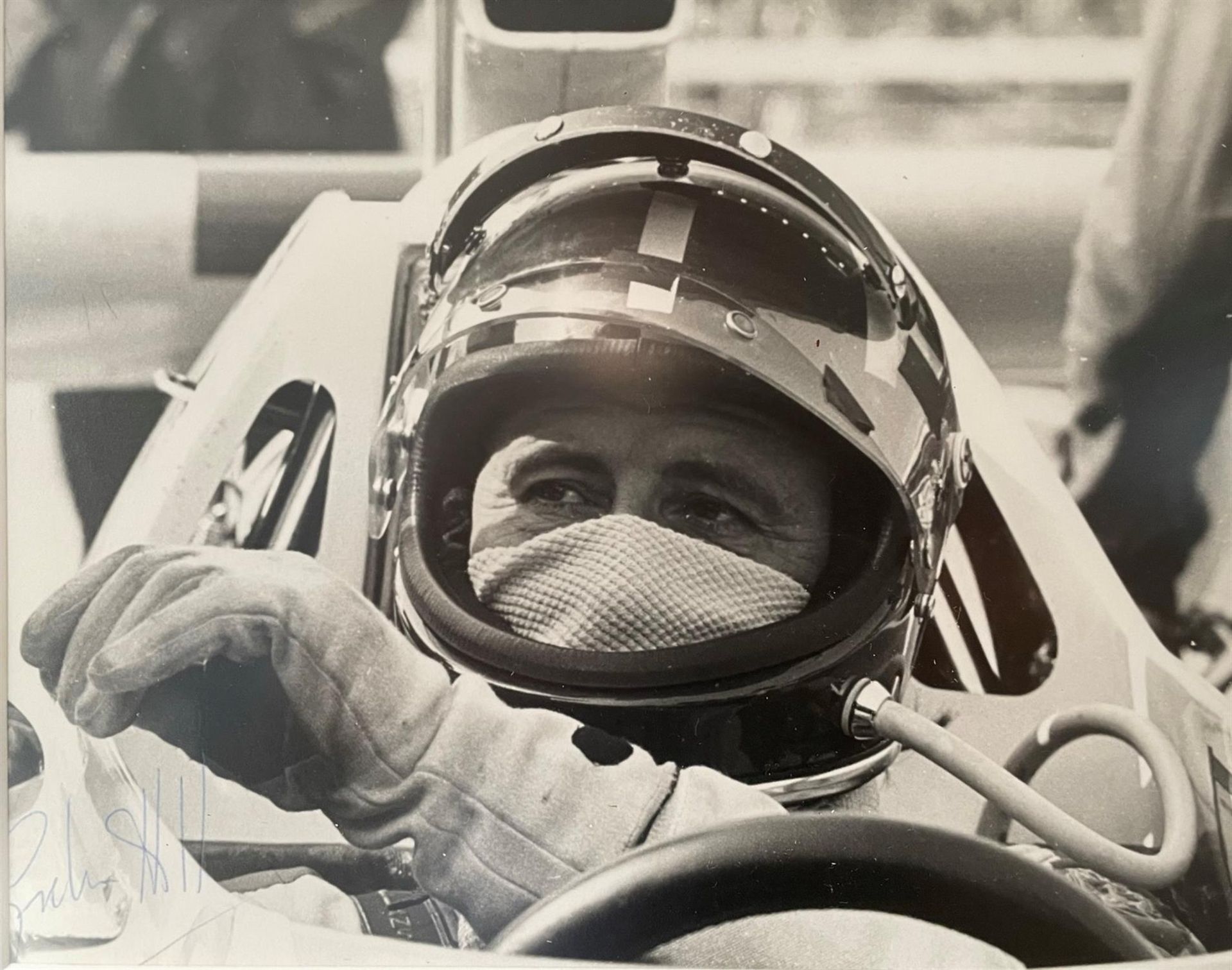 Four Original Photographic Prints of Graham Hill from the 1974 British Grand Prix* - Image 4 of 10