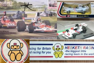 A Rare Collection of Hesketh F1 Racing Memorabilia