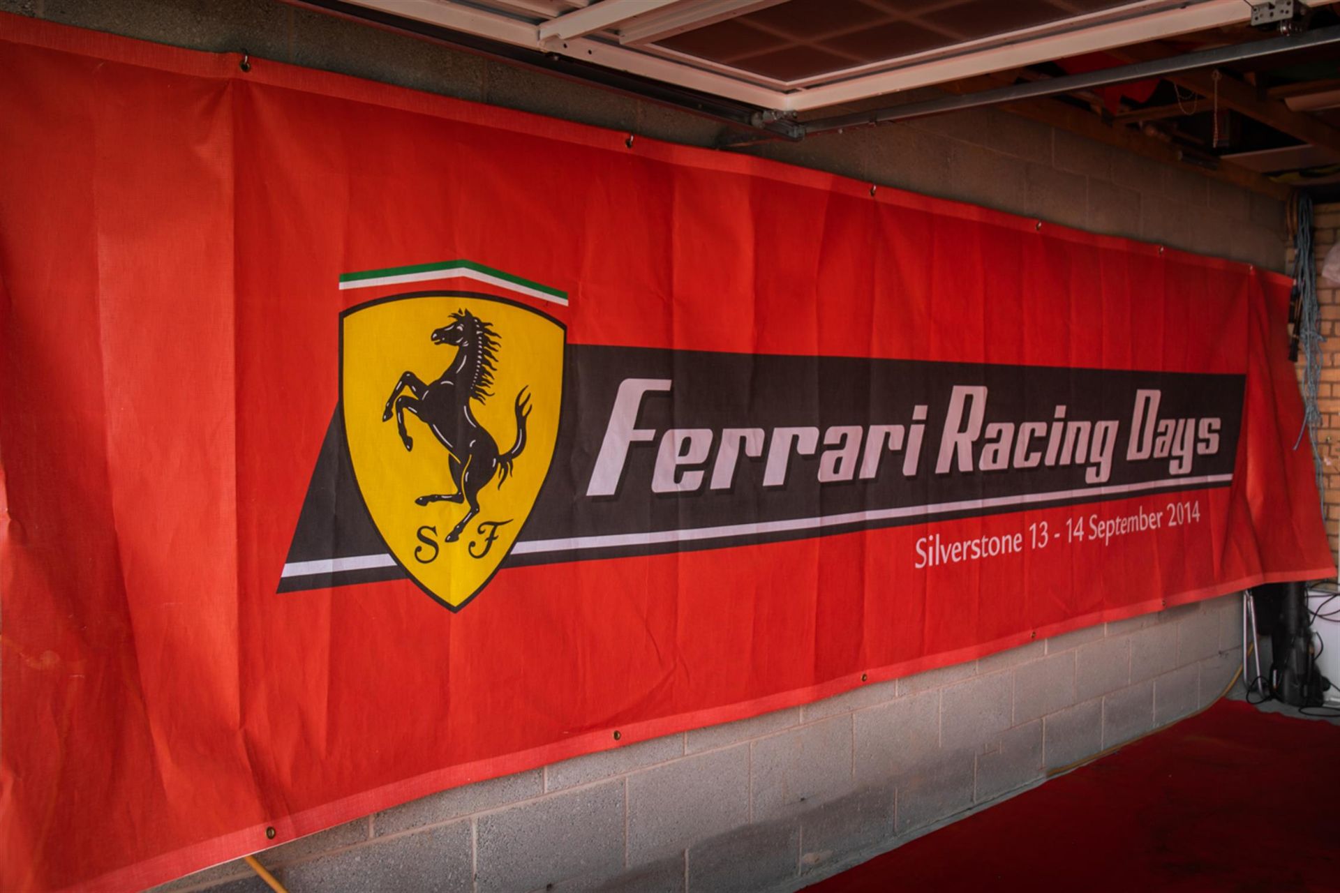 Very Large 'Ferrari Racing Days' Banner - Image 2 of 5