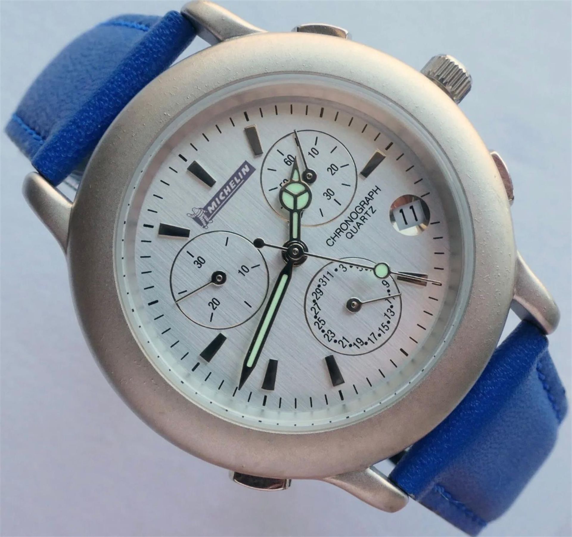 An Exceptional Michelin Bibendum Chronograph - Image 2 of 10