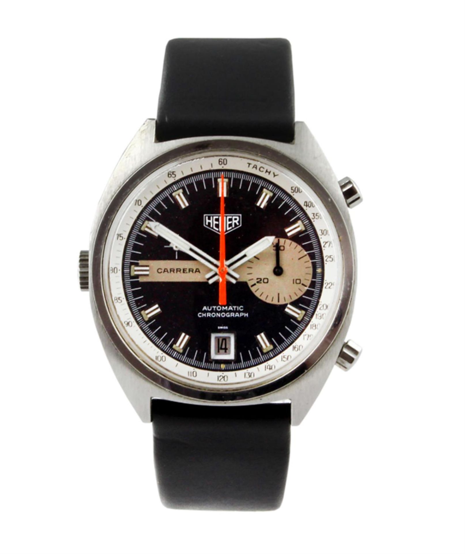 c.1971 Heuer Carrera Calibre 15 Automatic Mens Watch - Image 2 of 2