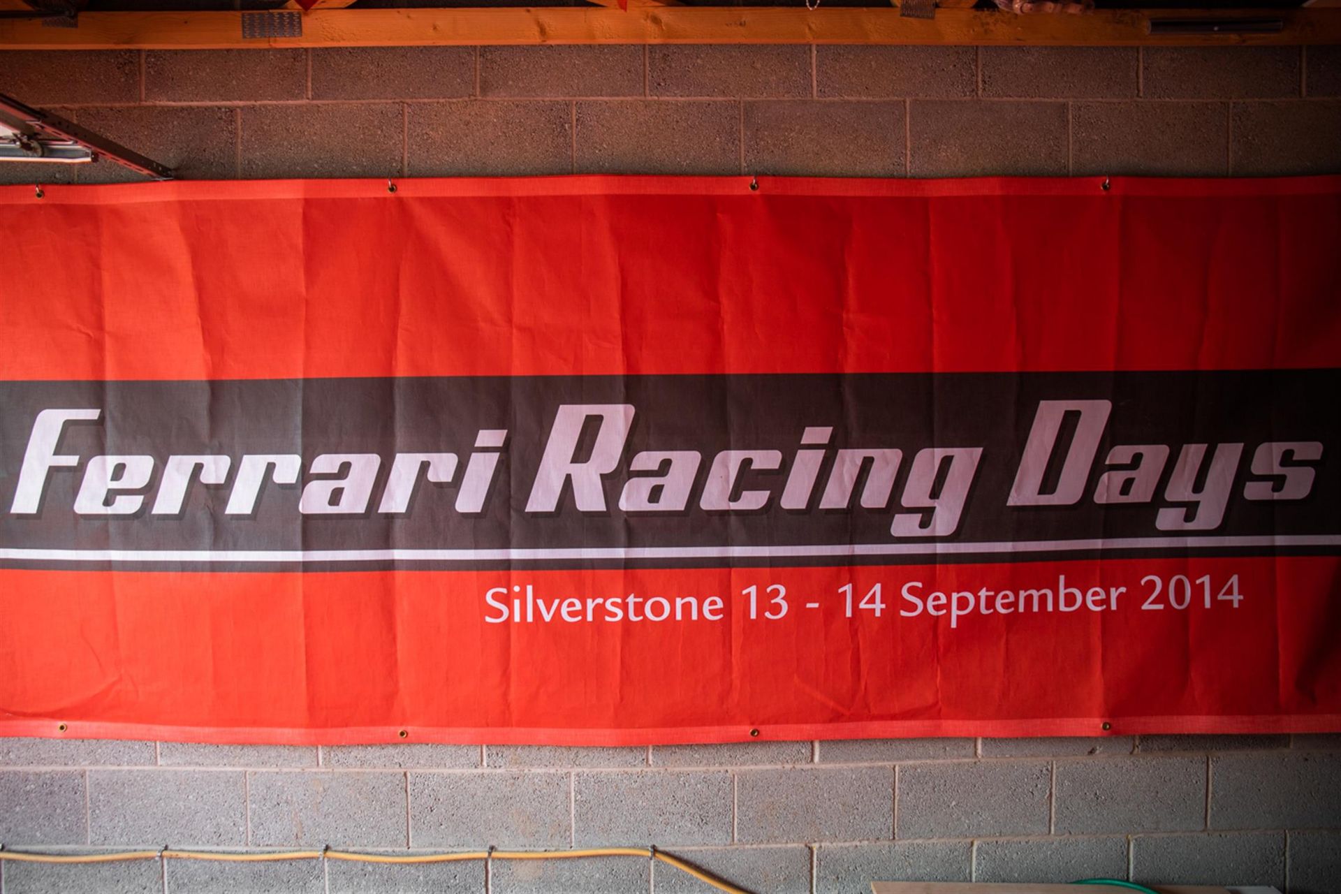 Very Large 'Ferrari Racing Days' Banner