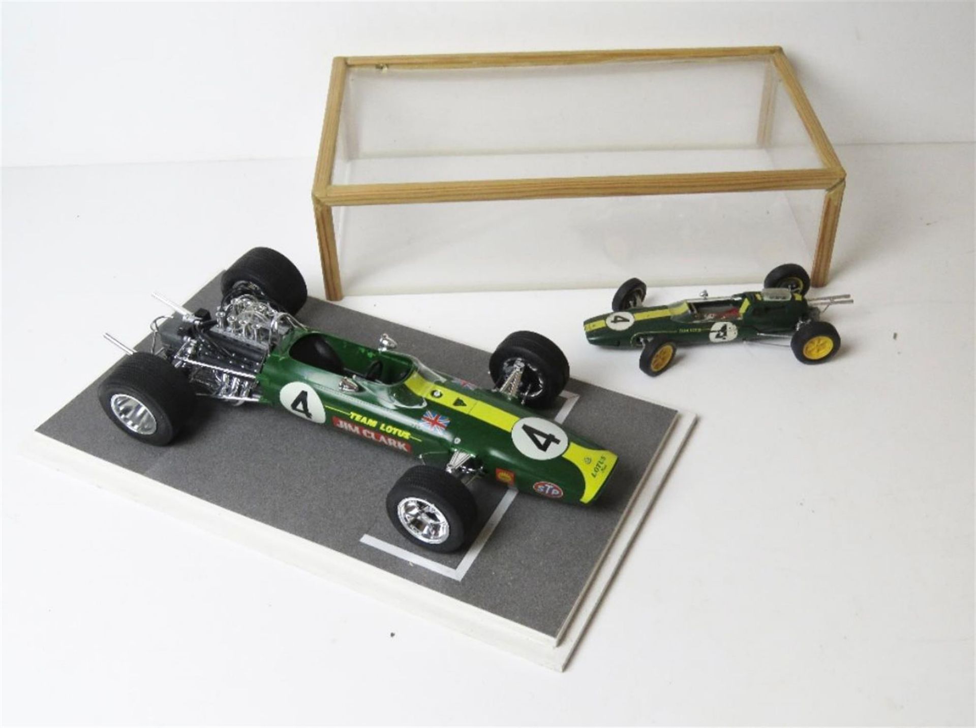 **Regretfully Withdrawn** A Fine Scale Model of Jim Clark's 1968 Lotus Ford Type 49 - Image 3 of 4
