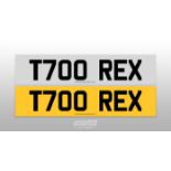 Registration Number T700 REX