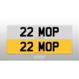 Registration Number 22 MOP