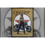 Café Racer Canvas by Tony Upson