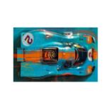 Gulf Porsche 917 Glass-Faced Print