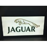 Substantial Jaguar 'Leaping Cat' Illuminated Sign