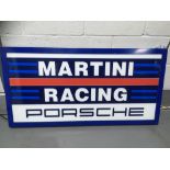 Martini Racing with Porsche. Large Illuminated Sign
