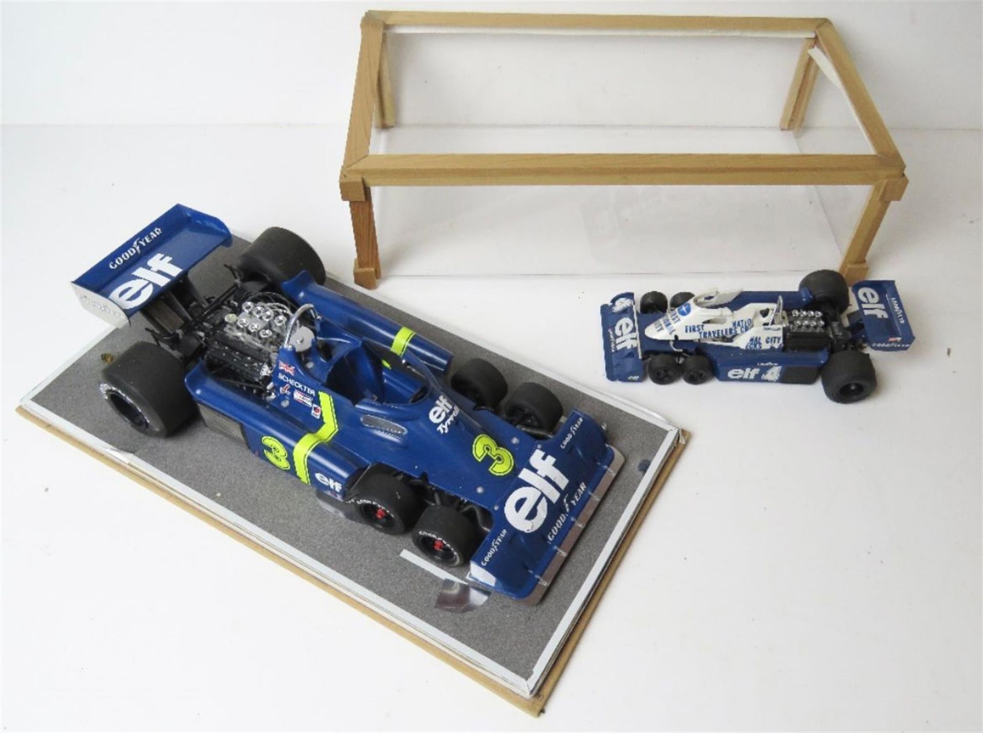 A Fine Scale Model of the Elf Tyrell Six-Wheel Formula 1 Racing Car, c.1969 - Image 3 of 4