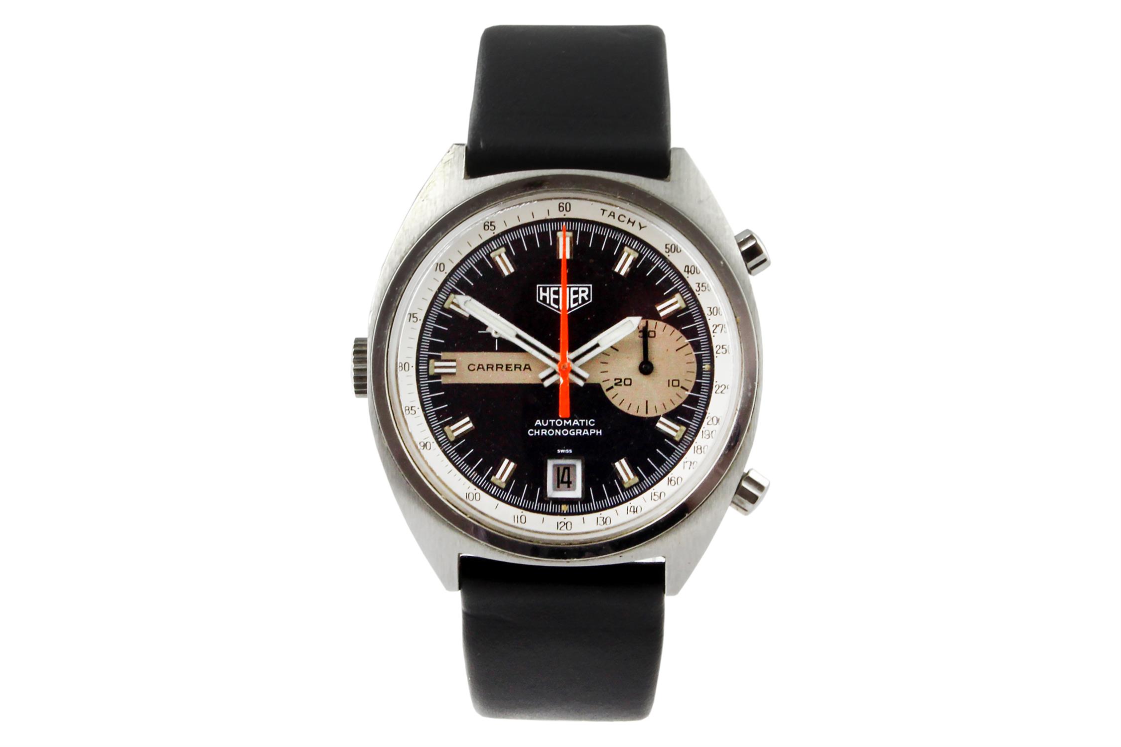 c.1971 Heuer Carrera Calibre 15 Automatic Mens Watch