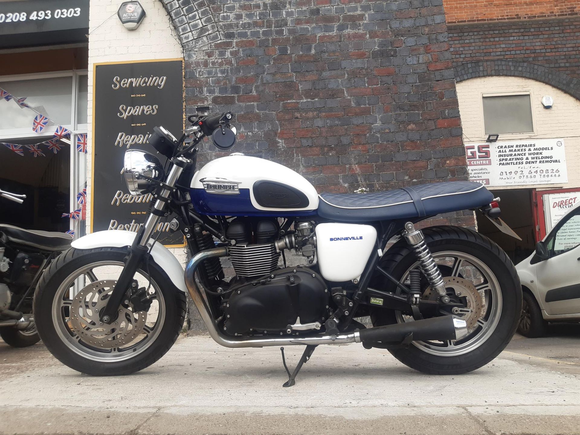 2014 Triumph Bonneville SE 865cc - Image 8 of 10