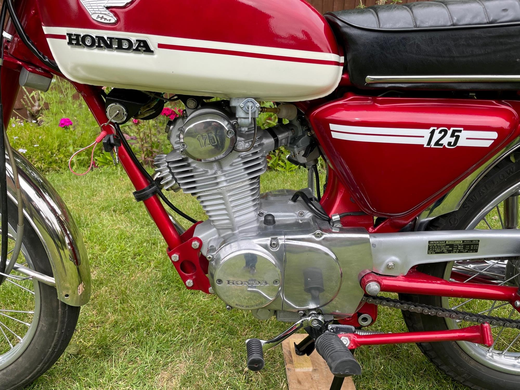 1973 Honda CB125S 122cc - Image 4 of 10