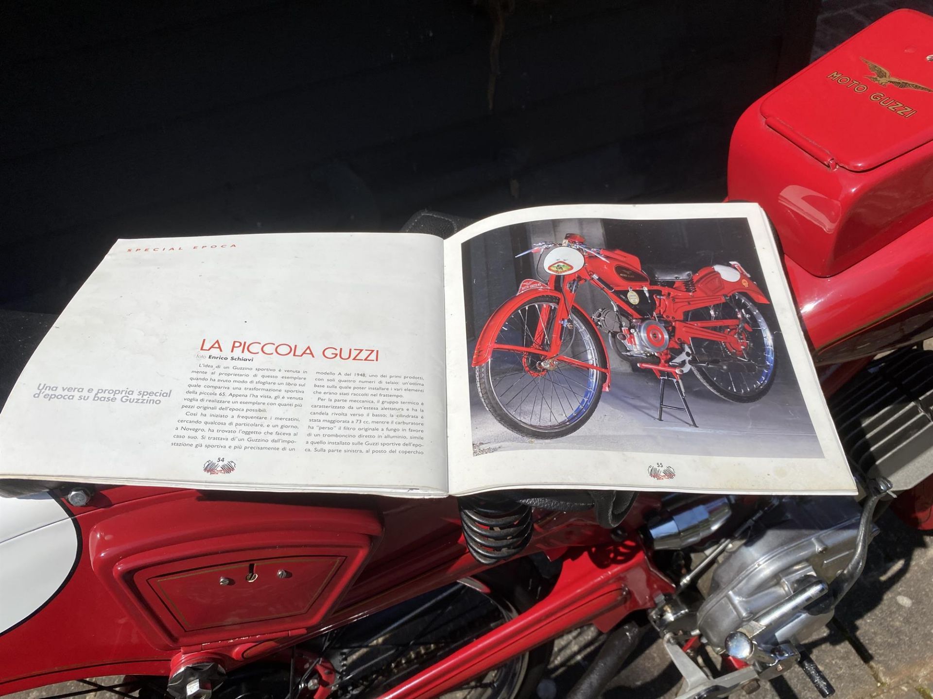 1949 Moto Guzzi Motoleggera 65 'Guzzino' 73cc - Image 5 of 10