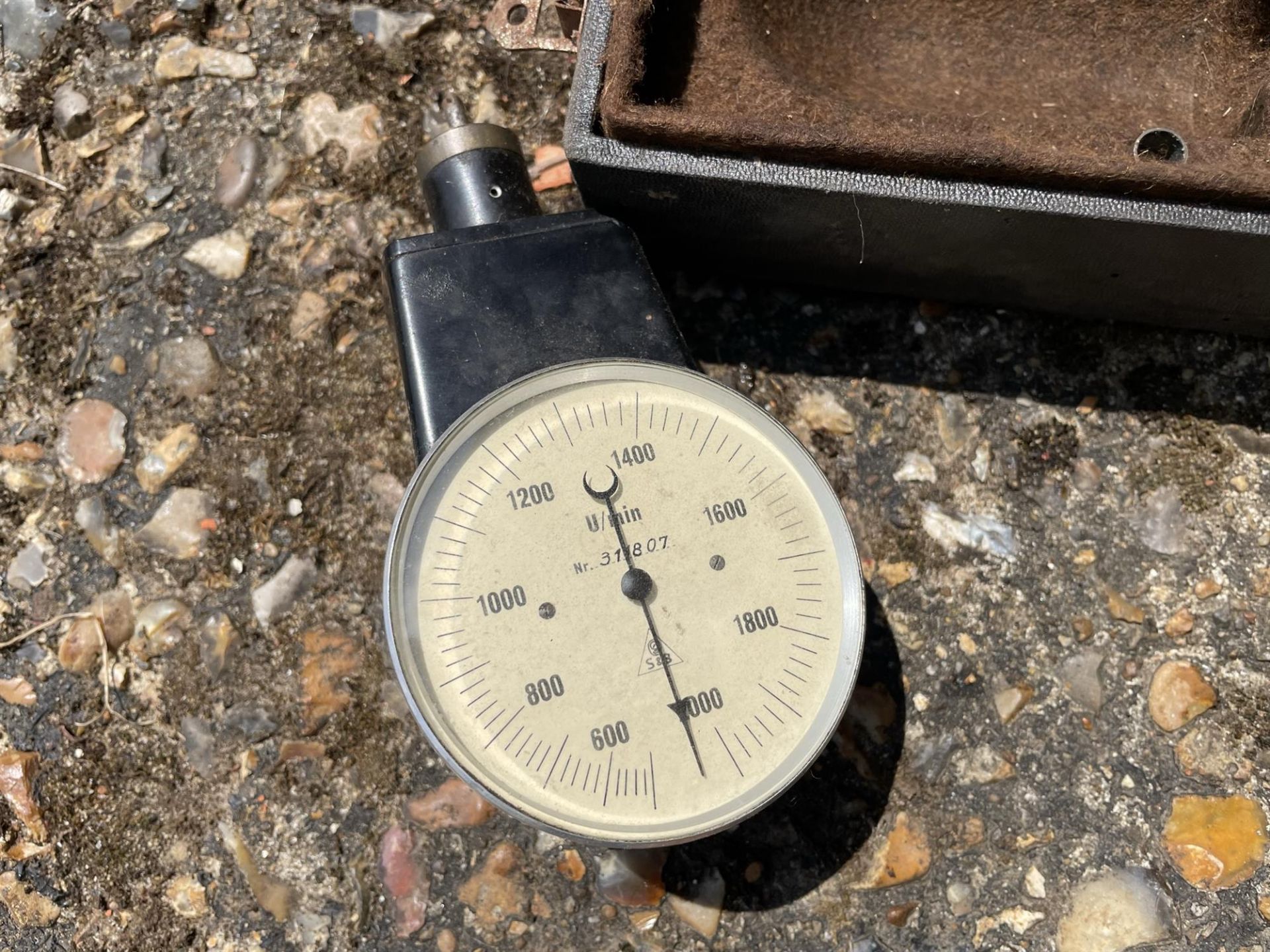 Revolution Counter Circa WWI and German Milliamp Volt Gauge - Image 10 of 10