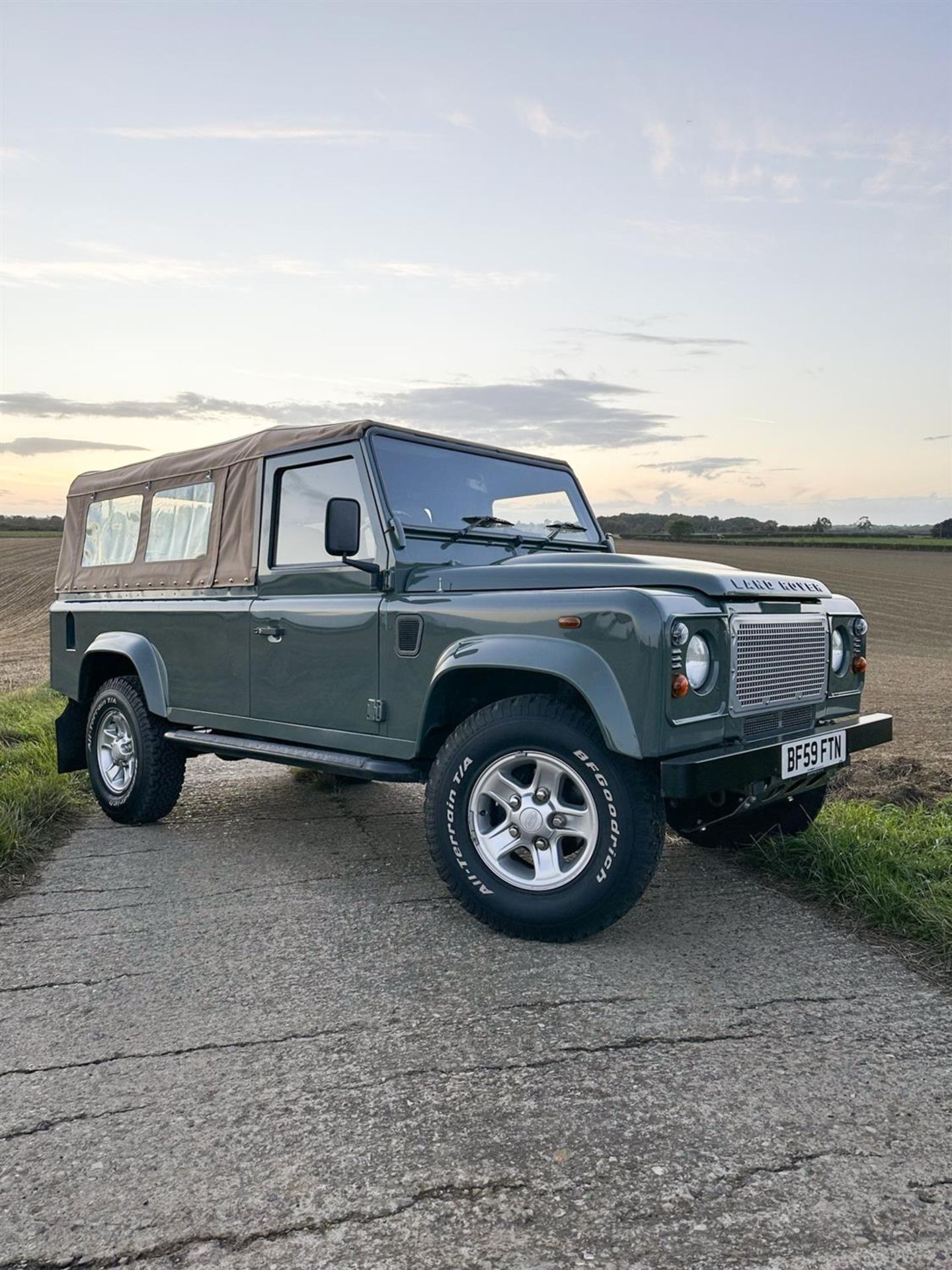 2009 Land Rover Defender 110 - Soft Top Conversion