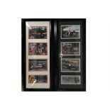 James Hunt and Jenson Button Framed Compositions