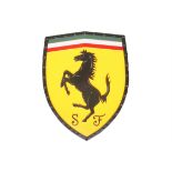 Large Fibreglass Ferrari-Style Sheild