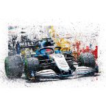 George Russell-Signed 2021 Williams FW43 Limited Edition Print