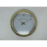 Stylish Stainless Steel-Cased Wall Clock*