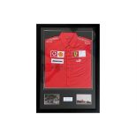 Michael Schumacher-Signed Ferrari Team Shirt
