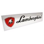 Lamborghini Illuminated Sign