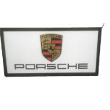 Large Porsche Illuminated Sign