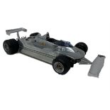 Beautiful Polished Aluminium Exoto 1:18th Scale 1979 Ferrari 312T4