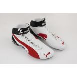 2004 Michael Schumacher-Signed Puma Racing Boots