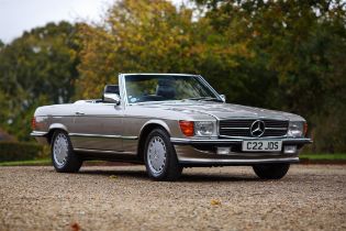 1986 Mercedes-Benz 500SL (R107) With Hardtop