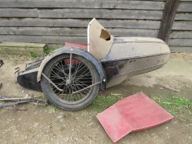 c.1925 Swallow Chair 'Sidecar' Frame and Body