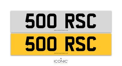 Registration Number 500 RSC