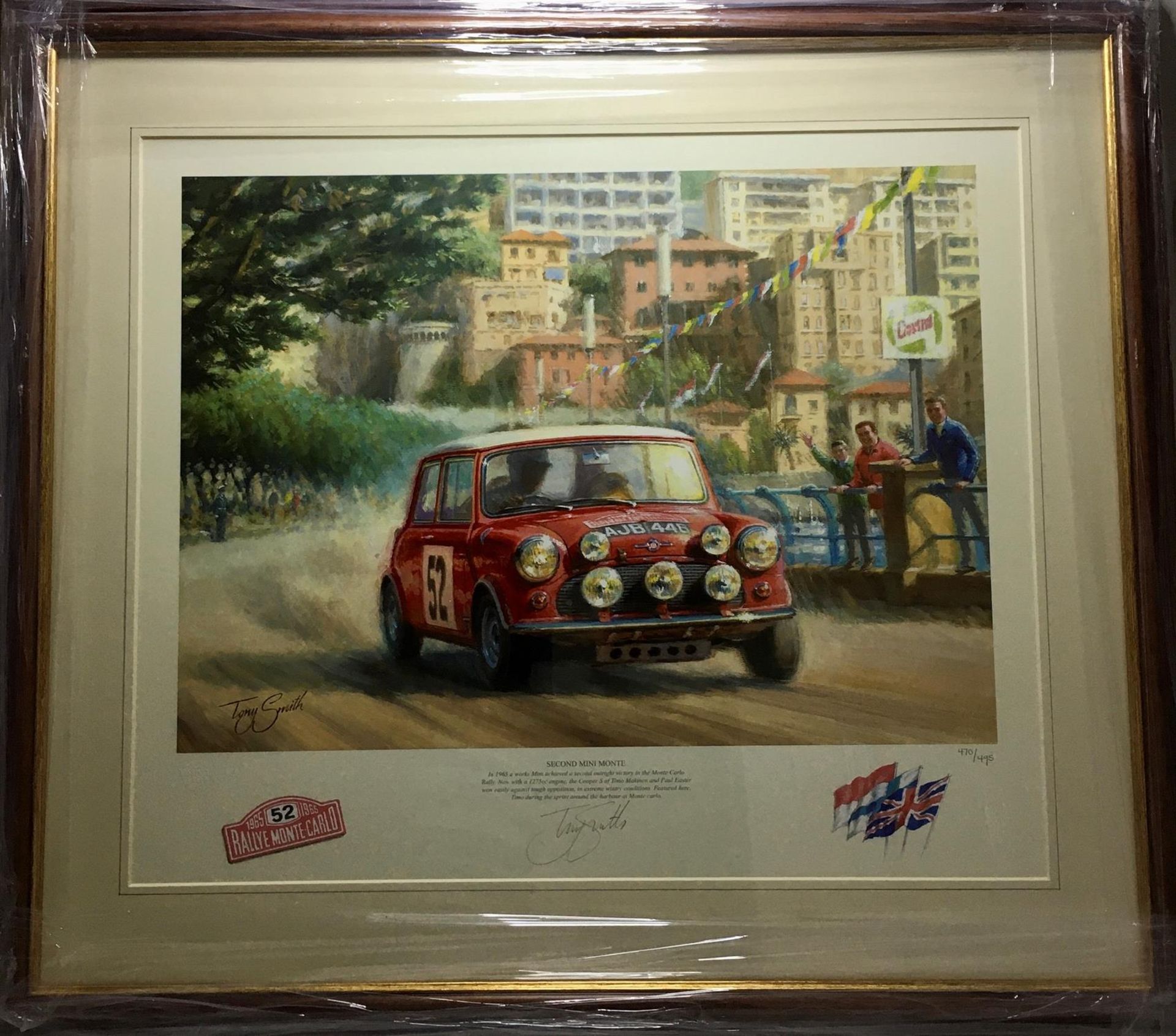 A Full Set of Tony Smith's The Monte Carlo Mini Limited Edition Prints with Matching Numbers - Image 4 of 6